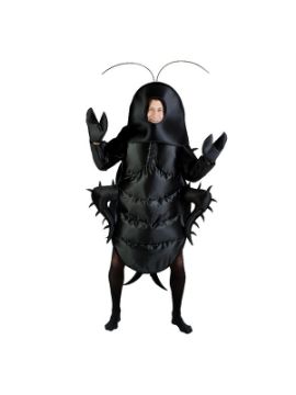 disfraz de cucaracha negra adulto