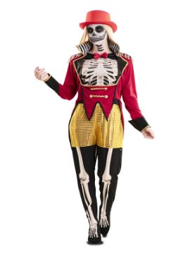 disfraz de domadora esqueleto para mujer