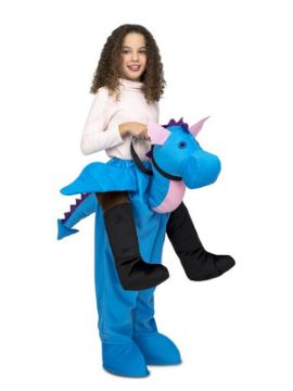 disfraz de dragon a hombros para niños