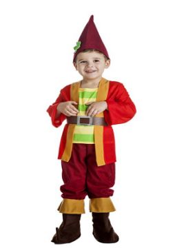 disfraz de duende rojo para niño