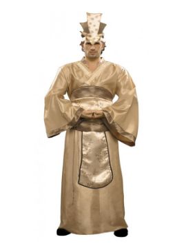 disfraz de emperador chino hombre