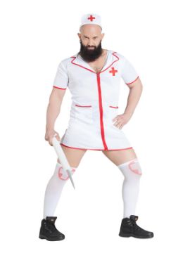 disfraz de enfermera sexy para hombre