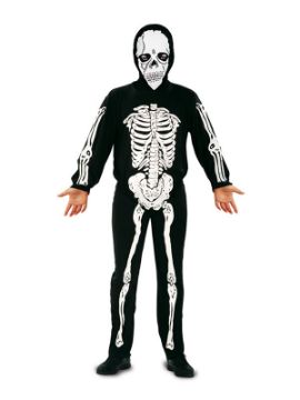 disfraz de esqueleto barato para niño