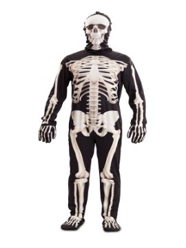 disfraz de esqueleto deluxe para hombre