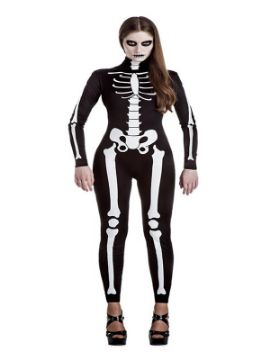 disfraz de esqueleto para mujer
