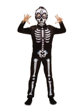 disfraz de esqueleto para halloween niño