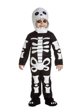 disfraz de esqueleto para niño