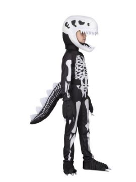 disfraz de esqueleto t rex para niños
