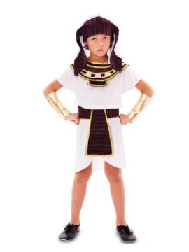 disfraz de faraon egipcio para niño