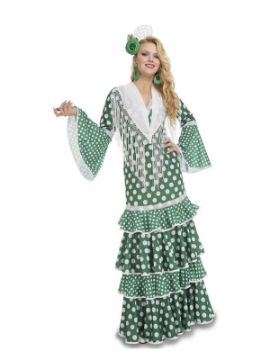 disfraz de flamenca giralda verde mujer