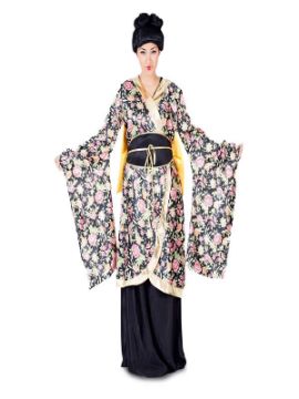 disfraz de geisha flores para mujer
