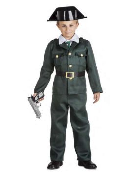 disfraz de guardia civil para niño