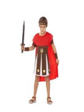 disfraz de guerrero romano para niño