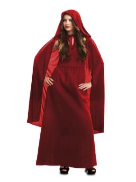 disfraz de hechicera roja para mujer
