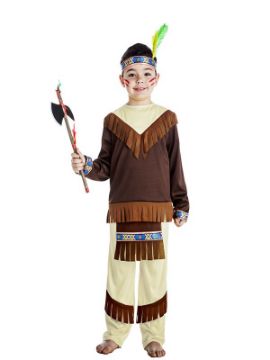 disfraz de indio apache para niño