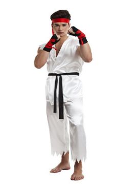 disfraz de karate kid para hombre