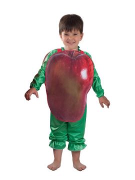 disfraz de manzana para bebe