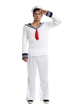 disfraz de marinero blanco para hombre