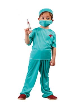 disfraz de medico cirujano niño