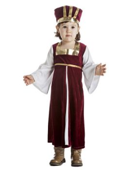 disfraz de medieval para niña
