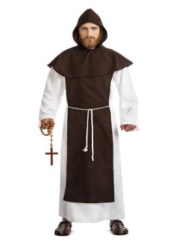 disfraz de monje franciscano hombre