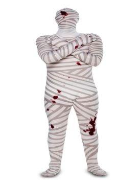 disfraz de morphsuits momia para hombre