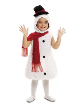 disfraz de muñeco nieve peluche infantil