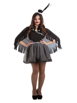disfraz de cuervo mujer
