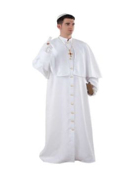 disfraz de papa francisco varios colores hombre