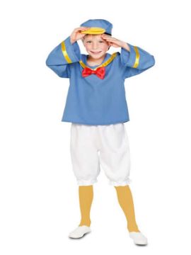 disfraz de pato marinero para niño