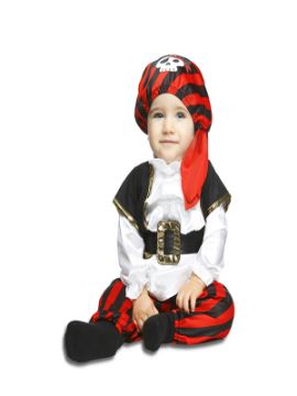 disfraz de pirata calaveras para bebe