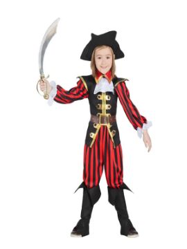 disfraz de pirata niño con rayas