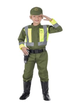 disfraz de policia de trafico para niño