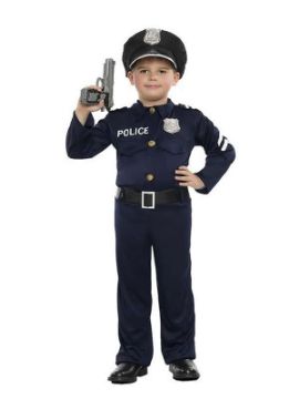 disfraz de policia para niño
