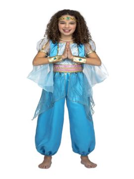 disfraz de princesa arabe azul niña
