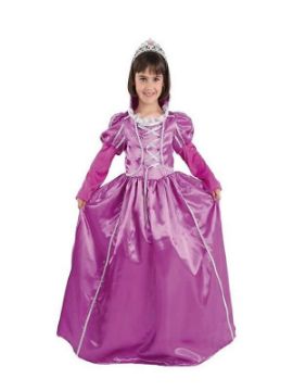 disfraz de princesa morada para niña