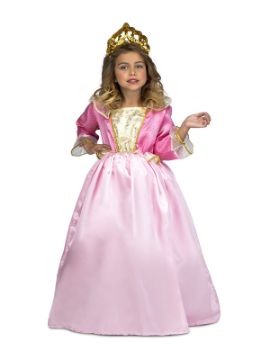 disfraz de princesa rosa para niña