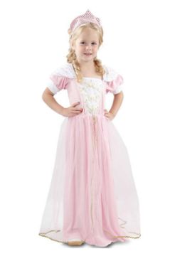 disfraz de princesa rosa para niña