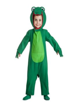 disfraz de rana verde para niño