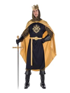 disfraz de rey medieval para hombre