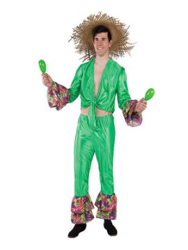 disfraz de rumbero verde hombre