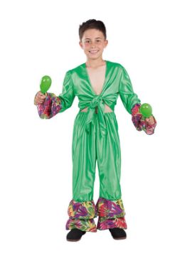 disfraz de rumbero verde para niño