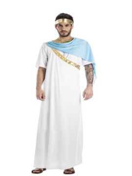 disfraz de sacerdote griego blanco hombre