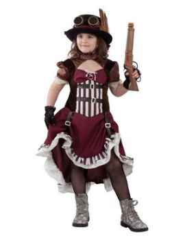 disfraz de steampunk para niña
