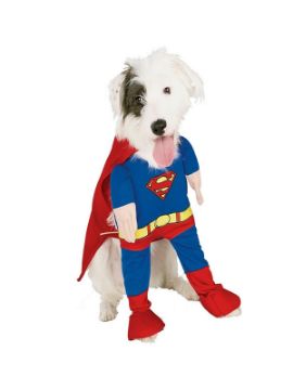 disfraz de superman para perro