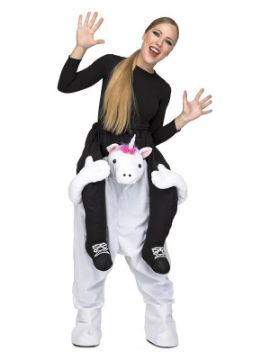 disfraz de unicornio a hombros para adultos