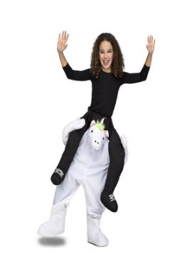 disfraz de unicornio a hombros para infantil