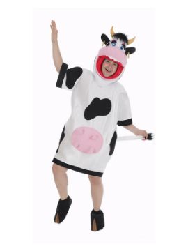 disfraz de vaca alegre para adulto