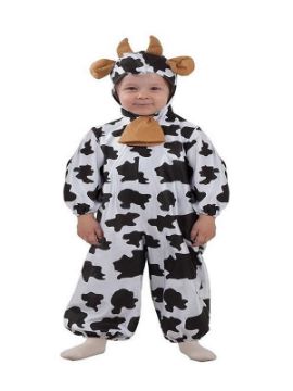 disfraz de vaca lechera bebe