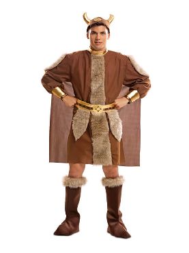 disfraz de vikingo guerrero adulto
